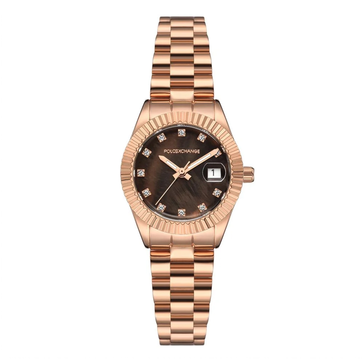 MONTRE POLOEXCHANGE FEMME SIMPLE ACIER